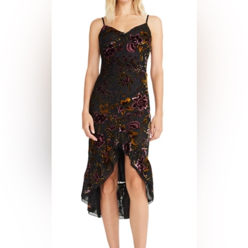 ❌SOLD Betsey Johnson Floral Burnout Dress